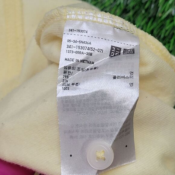Uniqlo x Michael-Bastian Polo Shirt Womens XL 22x25 Yellow - Picture 7 of 13